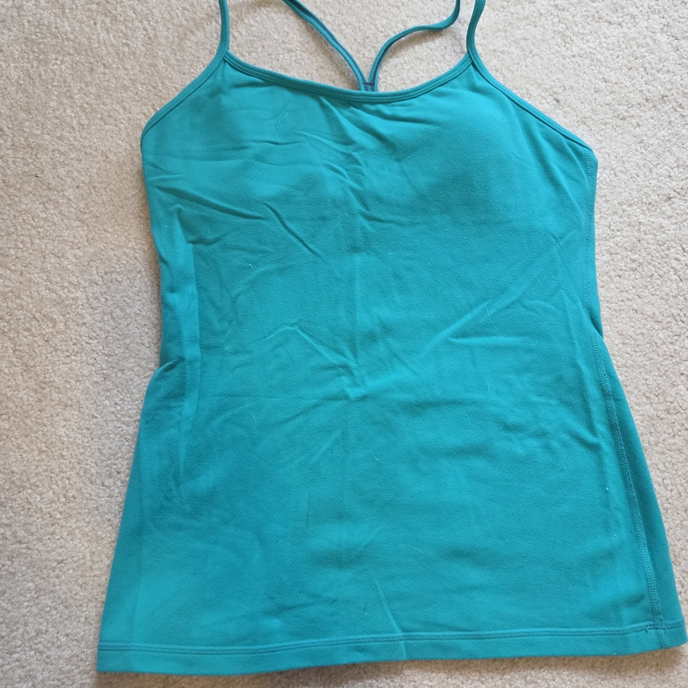 Teal Lululemon Tank Top